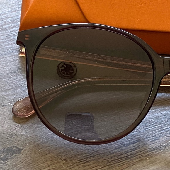 Kate spade hello sunshine 56mm kaiafs round sunglasses - brown/brown gradient - Picture 4 of 15